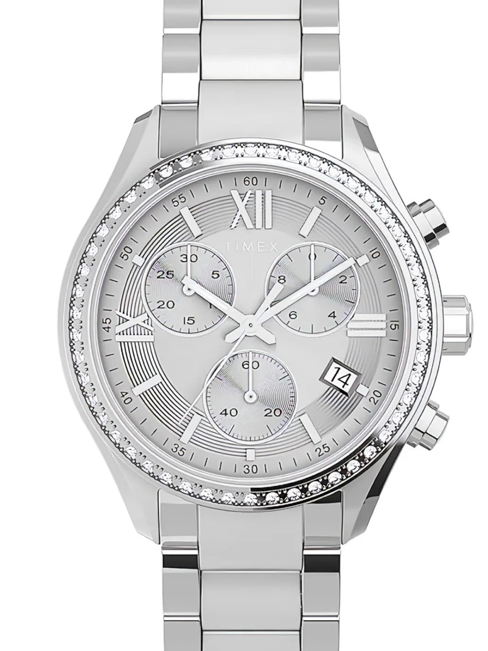 Timex Trend Chronograph Silver-Tone Ladies
Watch TW2V57600
